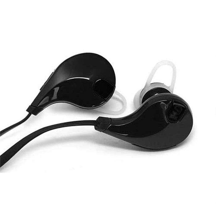 Aquarius Wireless 200mAh Bluetooth Earphones- Black: High-Fidelity Stereo Sound, Comfortable Fit, Long Battery Life