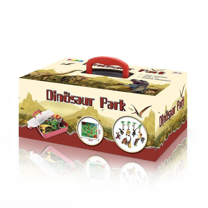 SOKA Dinosaur Playset - Realistic Figures, Safe & Educational - Ideal Gift!