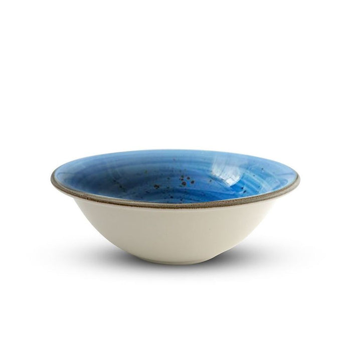 Porcelain Soup-Cereal Bowl Pebble Marine Blue 14cm