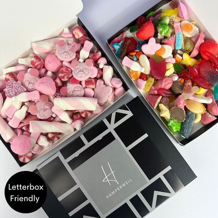 Pink Sweets Letterbox Gift Hamper