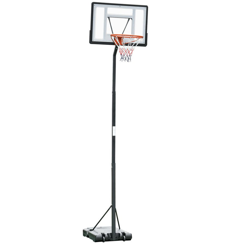 Height Adjustable Basketball Hoop - Freestanding, Wheels, High Quality 255-305cm