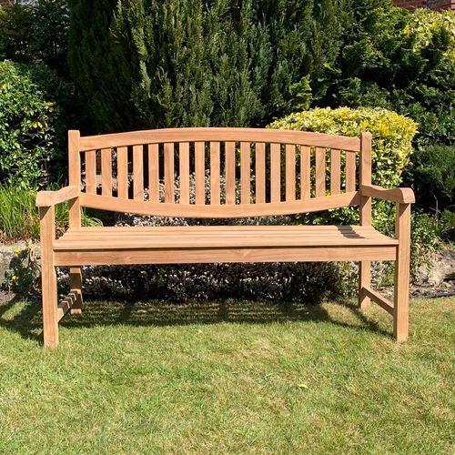 KD 150CM 3 SEAT OVAL BACK BENCH