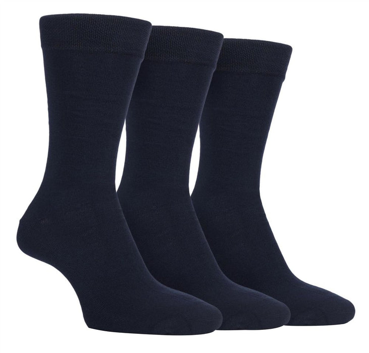 Farah Classic - FCS197 Men's Bamboo Socks - 3 Pack - Moisture-Wicking & Gentle Grip