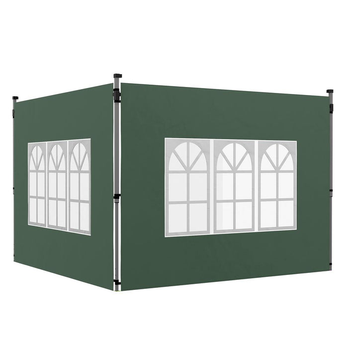 Premium Quality Outsunny Gazebo Side Panels, 2 Pack - Perfect Fit for 3x3(m) or 3x4m Pop Up Gazebos - Durable & Stylish