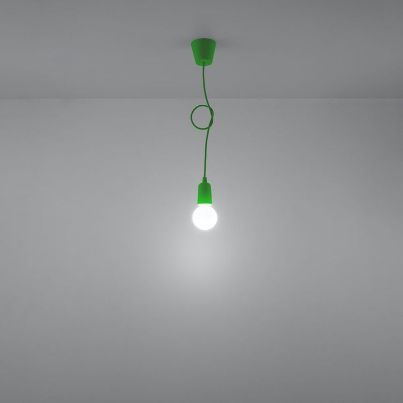 Designer Pendant Lamp: PVC Diego - Modern E27 Lighting