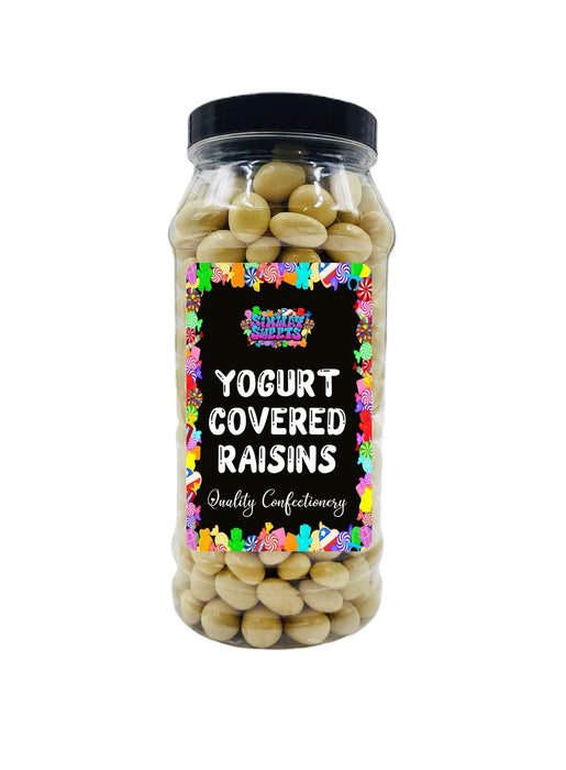 Yogurt Raisins Gift Jar | Retro Sweets with High-Quality Yogurt Coating