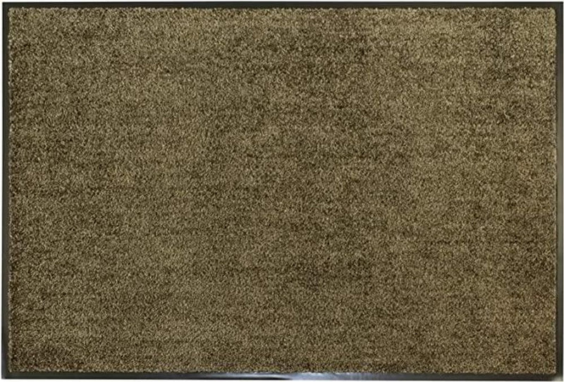 Wash & Clean 120x180 Brown - Super Hard Wearing Mat for High Traffic Areas - Suitable for Home, Workplace, Sports Center, Shop - Effective Dirt Barrier