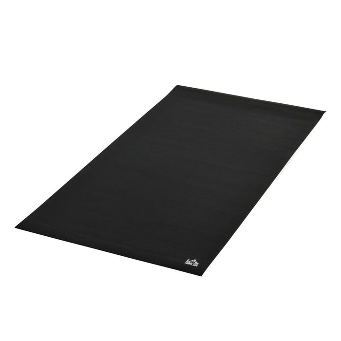 HOMCOM Gym Equipment Mat - Non-slip Floor Protector - 6mm Thick - 180 x 90 x 0.6cm