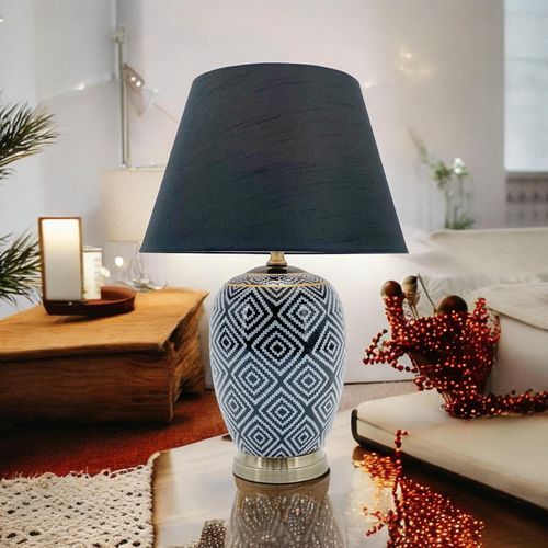 41CM TRADITIONAL LAMP AND SHADE