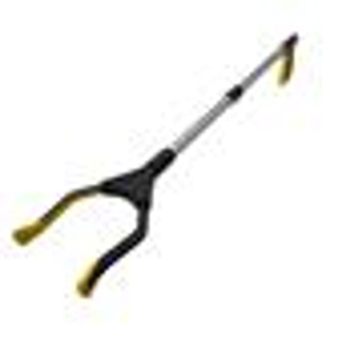 Folding Pick Up Tool - Yellow - High Quality - Perfect for Hard-to-Reach Areas - Easy to Use - Durable - Anti-Slip Grip - Rotating Head - Ergonomic Handle - Versatile Reacher