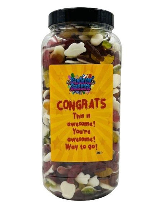 Premium Quality 3kg Jar - Assorted Jelly Mix!