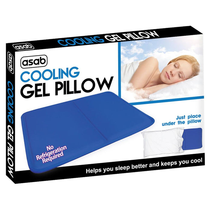 Cooling Gel Pad - Medical Grade, 40 x 30cm, Relieves Overheating, Headaches, Sunburn - High Quality