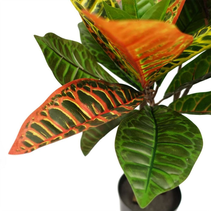 Premium 140cm Artificial Codiaeum Tree - 179 Leaves, High-Quality