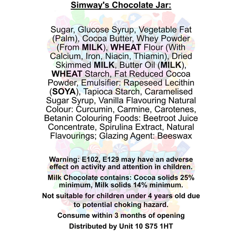Indulge in Pure Bliss - Chocolate Heaven in a 3kg Jar