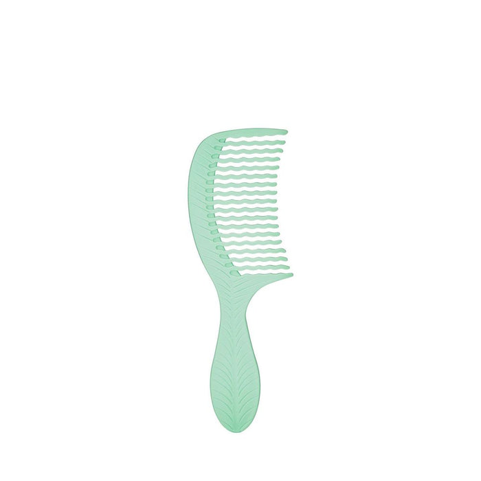 WetBrush Go Green Tea Tree Oil Treatment Comb - High Quality, Professional Hairbrush for Restoring Shine - Detangling and Split End Minimizing - Ideal After Dry Shampoo - Perfect for All Hair Types