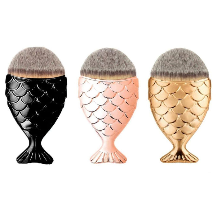 Envie Soft Nylon Hair Unique Mermaid Make Up Brush for Professional and Home Use