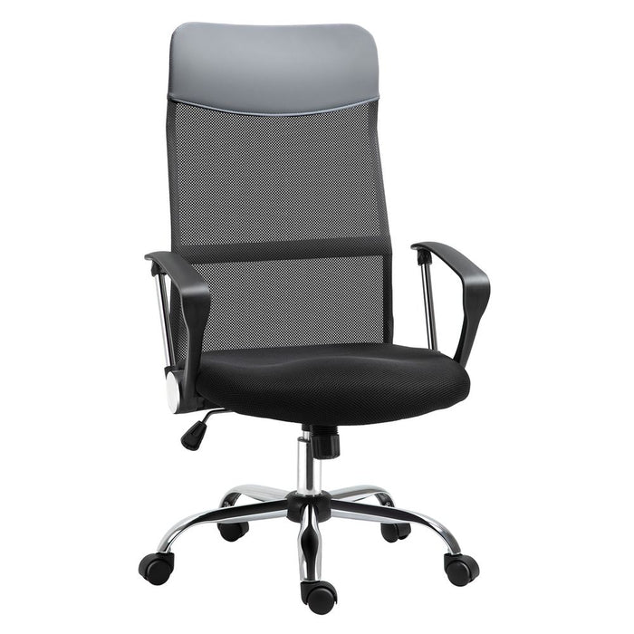 Executive Office Chair High Back Mesh Chair Seat Office Desk Chairs, Black