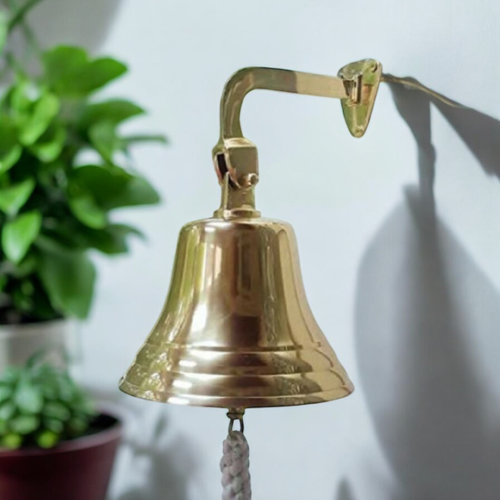 5" BRASS WALL BELL