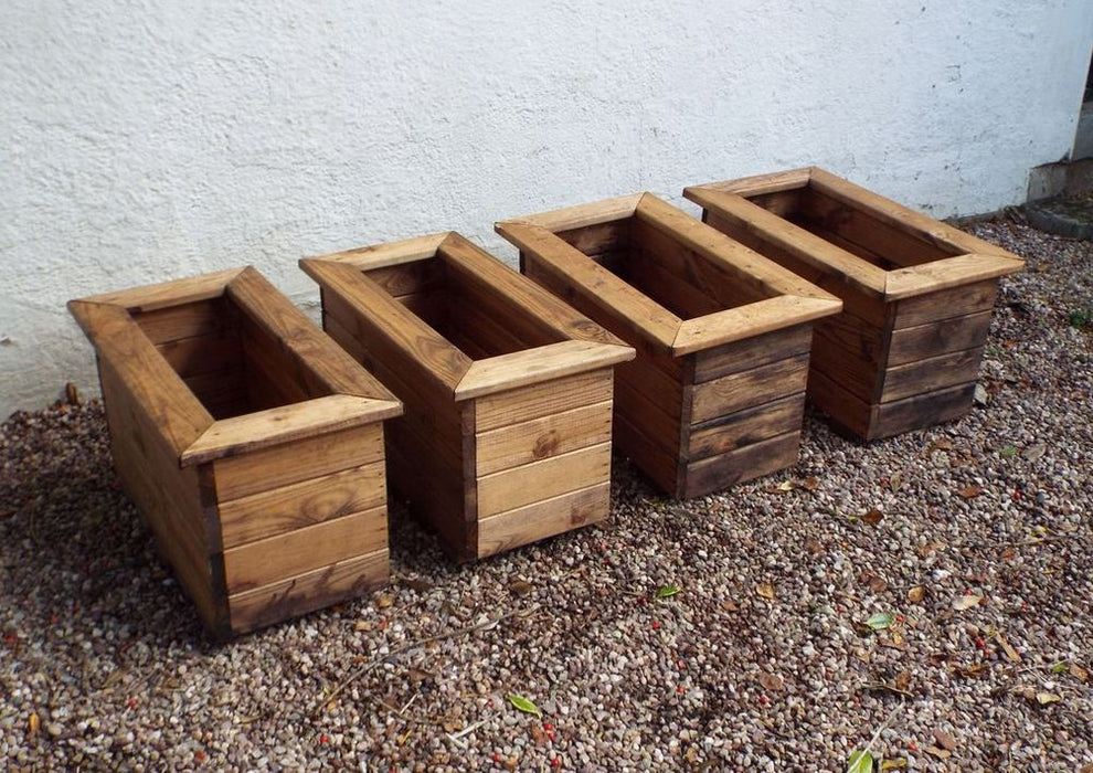 Regular Wooden Trough set