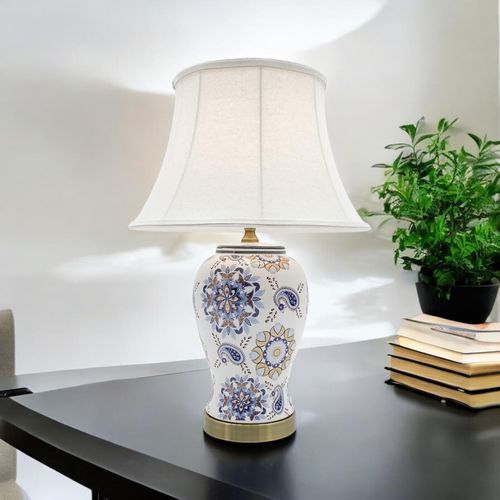 45CM LAMP AND SHADE