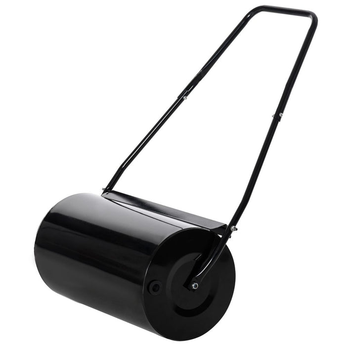 DURHAND Heavy Duty Garden Roller - 46L Water & Sand Filled - Quality Steel Construction