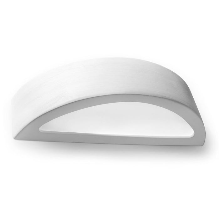 ATENA Ceramic Wall Lamp LED27 - Classic Design, Paintable Surface