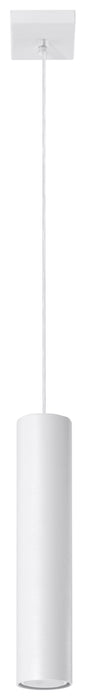 LAGOS 1 Pendant Lamp - Modern Loft Design - LED - White Round Tube Shape - Professional Seller - High Quality