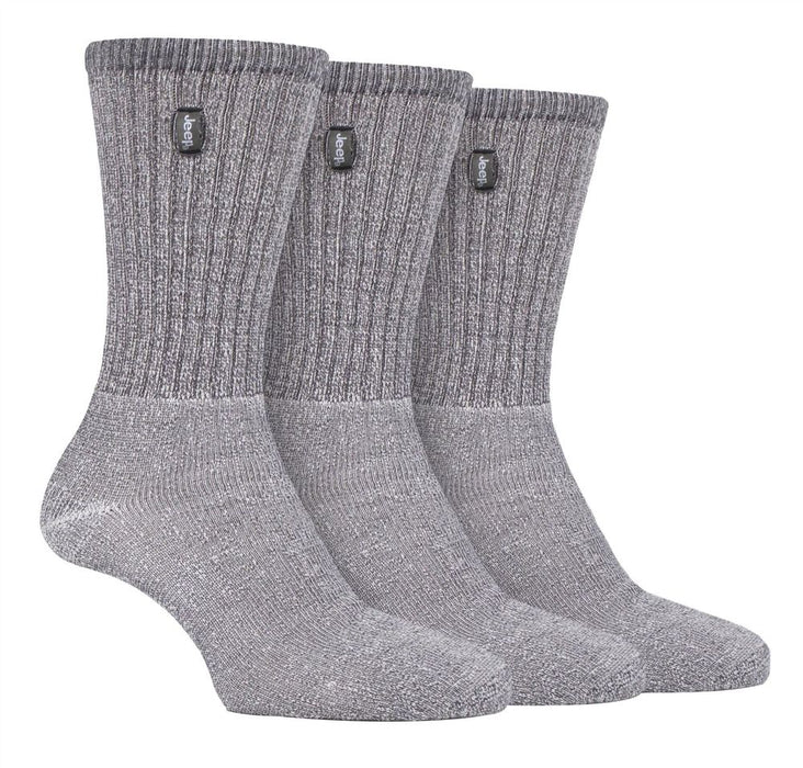 Jeep Men's Vintage Leisure Boot Socks - 3 Pr Pack