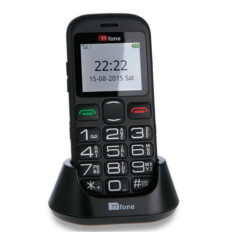 TTfone Jupiter 2 TT850 Big Button SOS Assistance Mobile O2 Bundle SIM