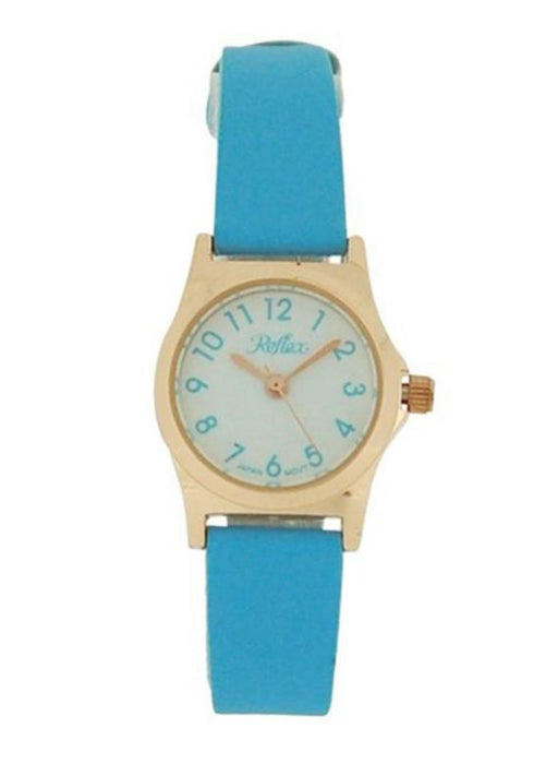 Reflex Girls Ladies White Dial Leather Strap Watch 1013 - Multiple Colors - High Quality