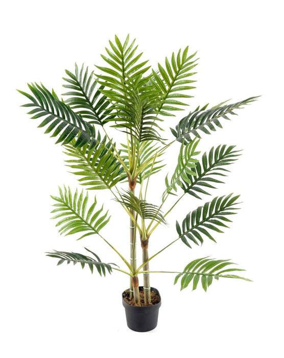 Palm Tree Home Decor - Realistic 100cm Tall Indoor/Outdoor Artificial Plant