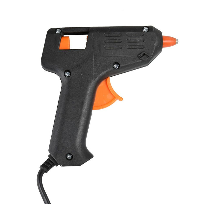 Mini Glue Gun 10W - Fast Drying - Bonds Paper, Plastic, Wood - Includes 2 Glue Sticks