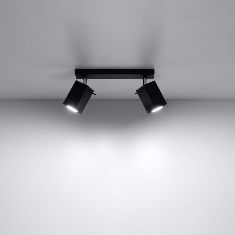 Contemporary Steel Ceiling Lamp - Merida Collection - High Quality - Industrial Style - GU10