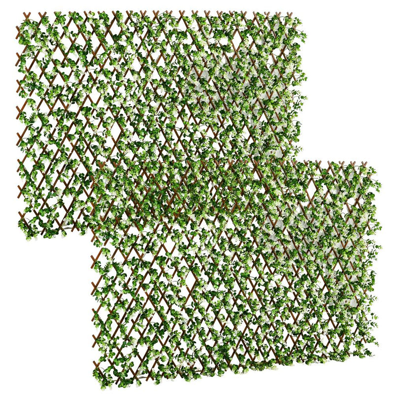 Outsunny Artificial Eucalyptus Decorative Trellis, 2m x 1m, High Quality