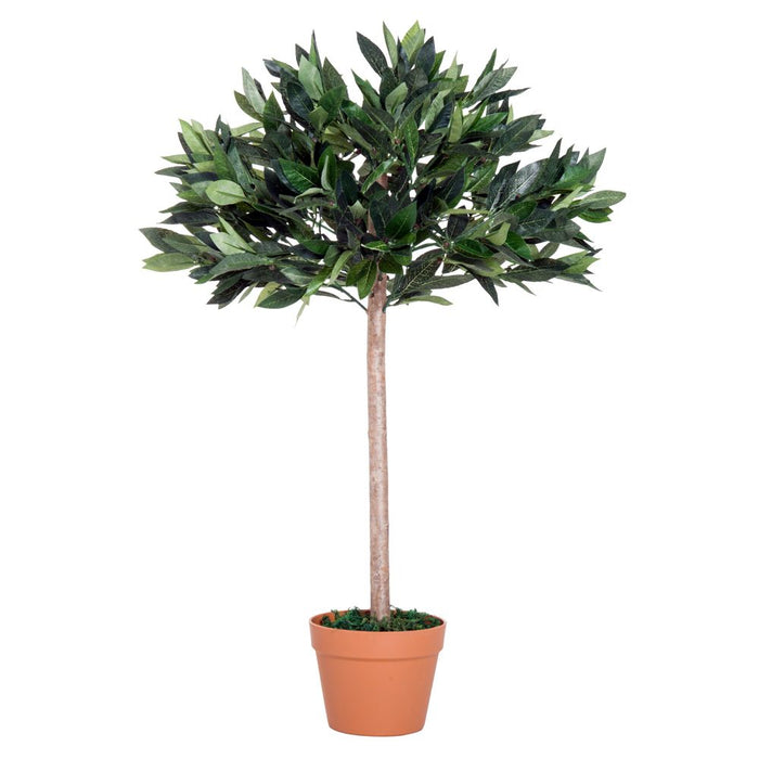 Realistic Artificial Olive Tree Plant, 90 cm - Low Maintenance, PE Material - Perfect for Home Decor, Office, and More