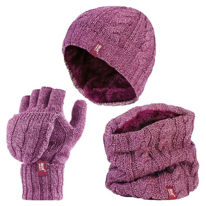 Heat Holders - Ladies Set - Hat / Converter Glove / Neckwarmer