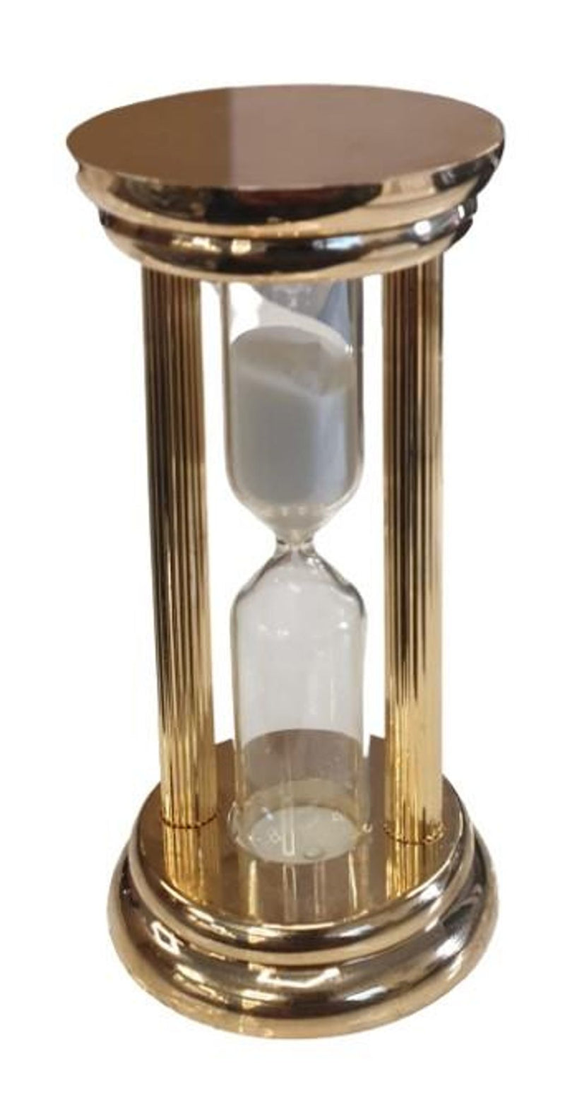 Gold Plated Miniature Clock - Timer - Solid Brass - High Quality - Must-Have Home Accessory