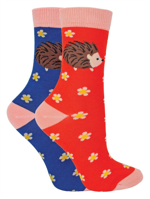 Miss Sparrow - Girls 2 Pack Bamboo Socks