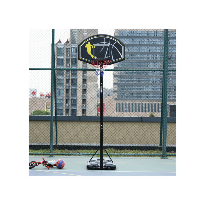 Adjustable Basketball Hoop Goal | Portable | 1.9m-3.05m Height | High-Quality | Ideal for Training & Fun