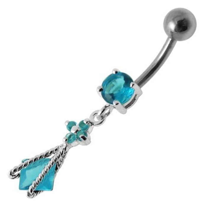 Fancy  Dangling Navel Body Jewelry Ring