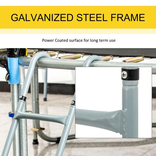 Trampoline Ladder Replacement Spare Step Suitable for 12ft, 14ft HOMCOM