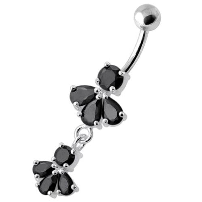 Fancy Jeweled Navel Belly Ring 