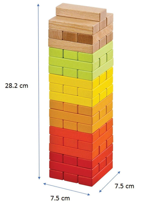 Lelin Tumbling Game 56 Pcs L50072 | Kid's Educational Stacking Toy