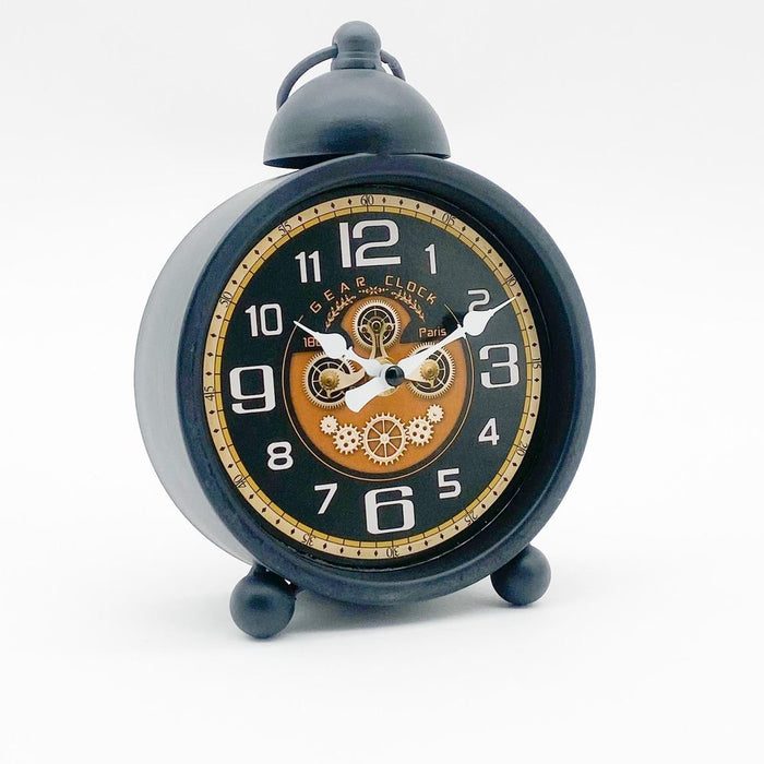 Premium Quality 21CM Table Clock - Hand Finished, AA Battery Powered