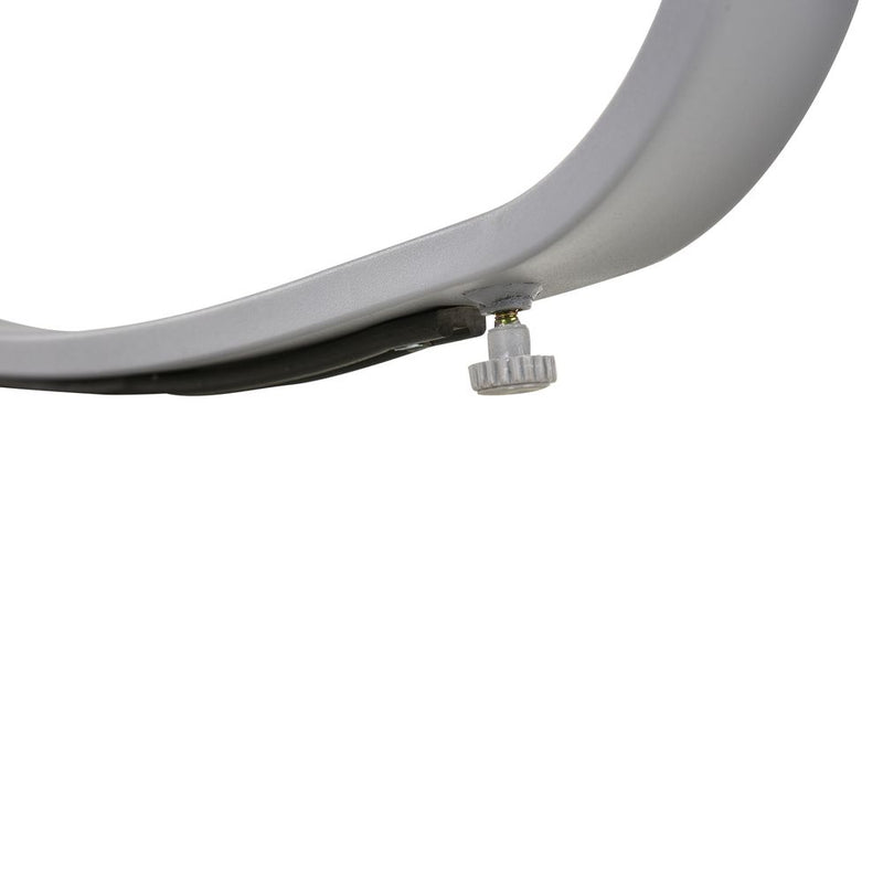 Outdoor Texteline Rocking Chair - Black/Silver