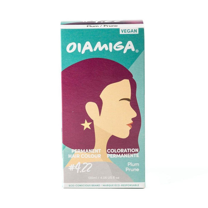 Eco-friendly Oiamiga Plum Hair Dye - Long-lasting Color