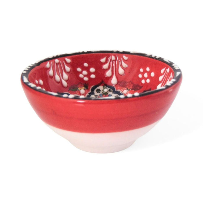 Handmade Ceramic Bowl Mexican Red 8cm