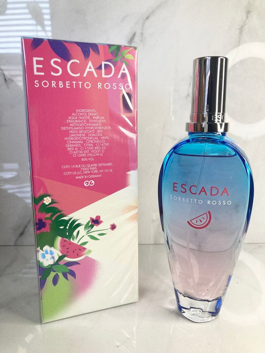 Escada Sorbetto Rosso Limited Edition  Eau De Toilette Spray 100ml