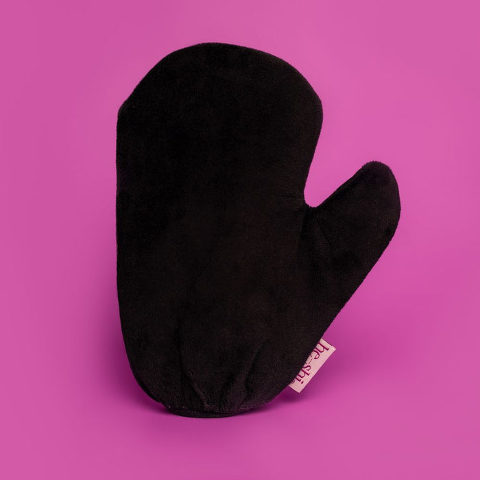 He-Shi Luxury Velvet Tanning Mitt - Stain-Free - Double Sided