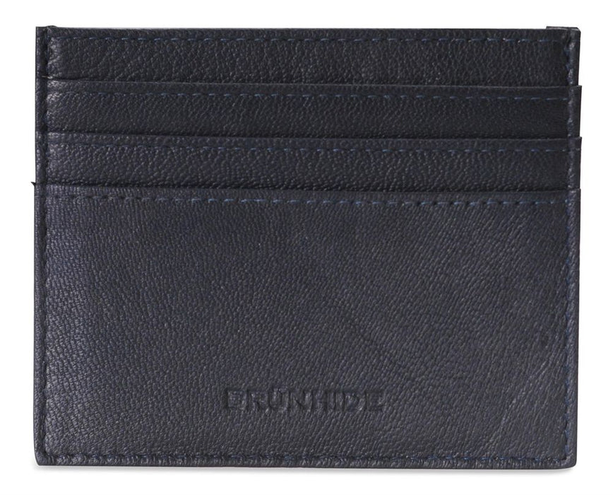 Brunhide Slim 100% Soft Leather Credit Card Holder - 254-300